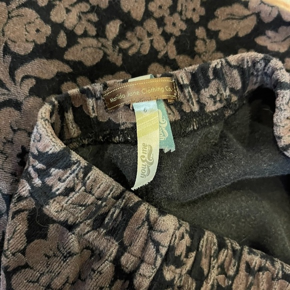 Matilda Jane Trudy Velour Ruffles 6 You & Me - Picture 4 of 5